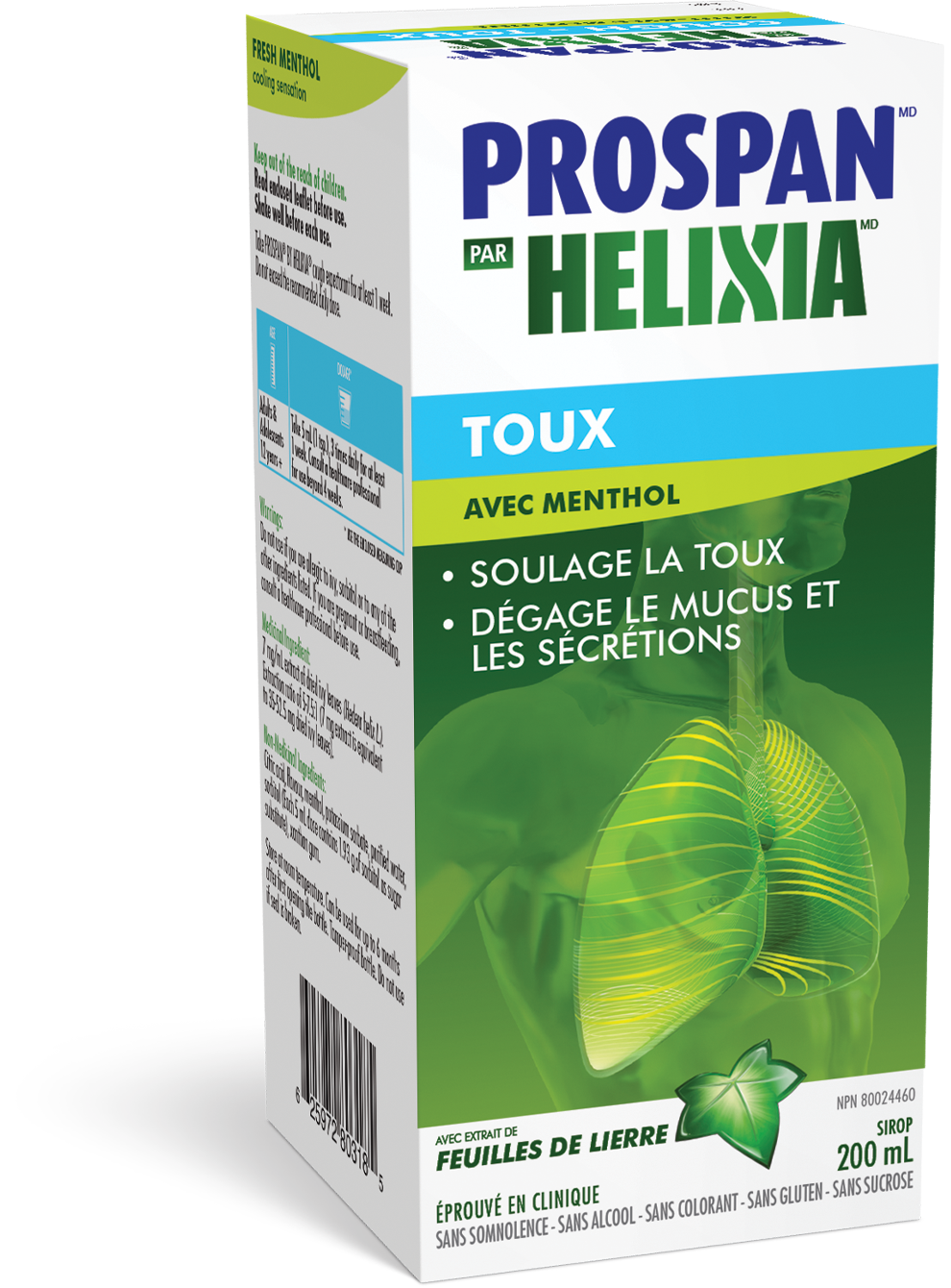 Prospan par Helixia – Sirop contre la toux